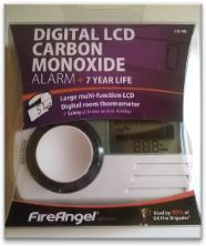 Your CO alarm will alert you to poisonous gases in the air