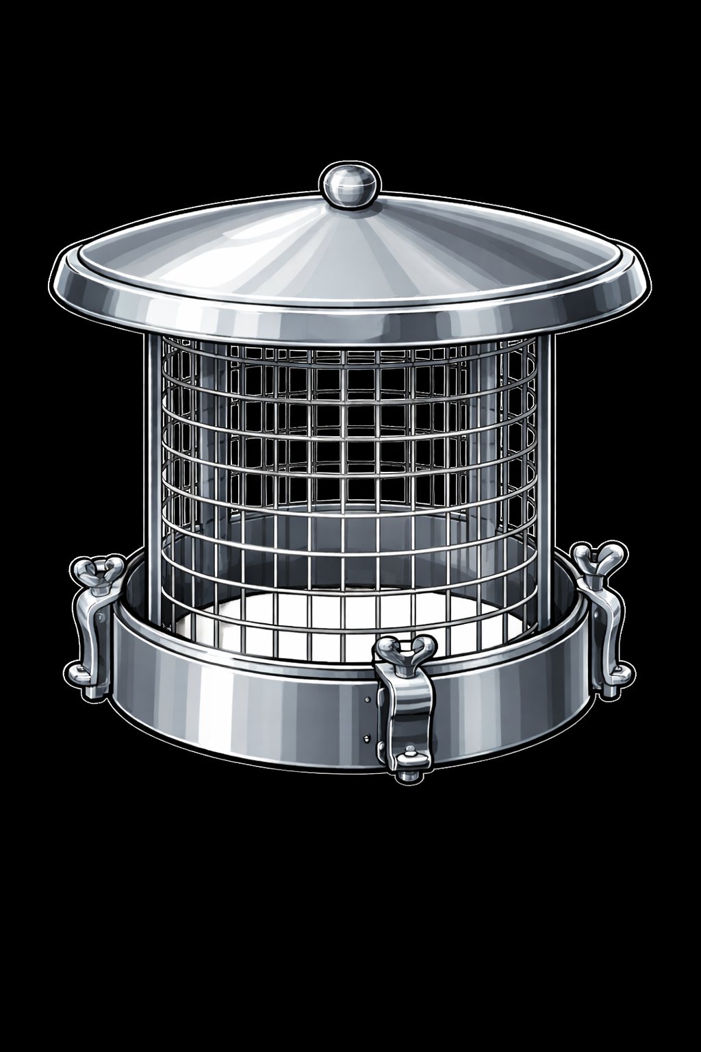 Cowls allow smoke to escape but stop birds getting into your chimney