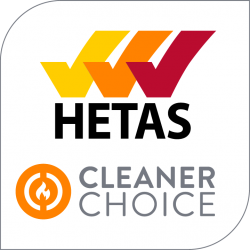 HETAS Cleaner Choice logo