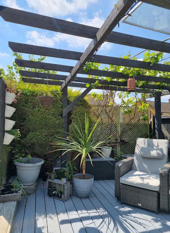 Pergolas built and decking laid Pergolas built and decking laid