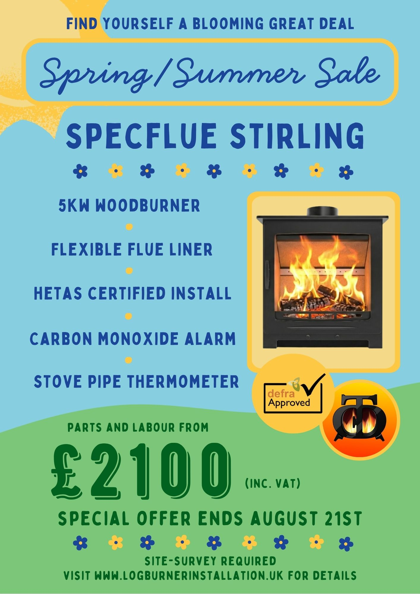 Loads of deals on full logburner installations Loads of deals on full logburner installations